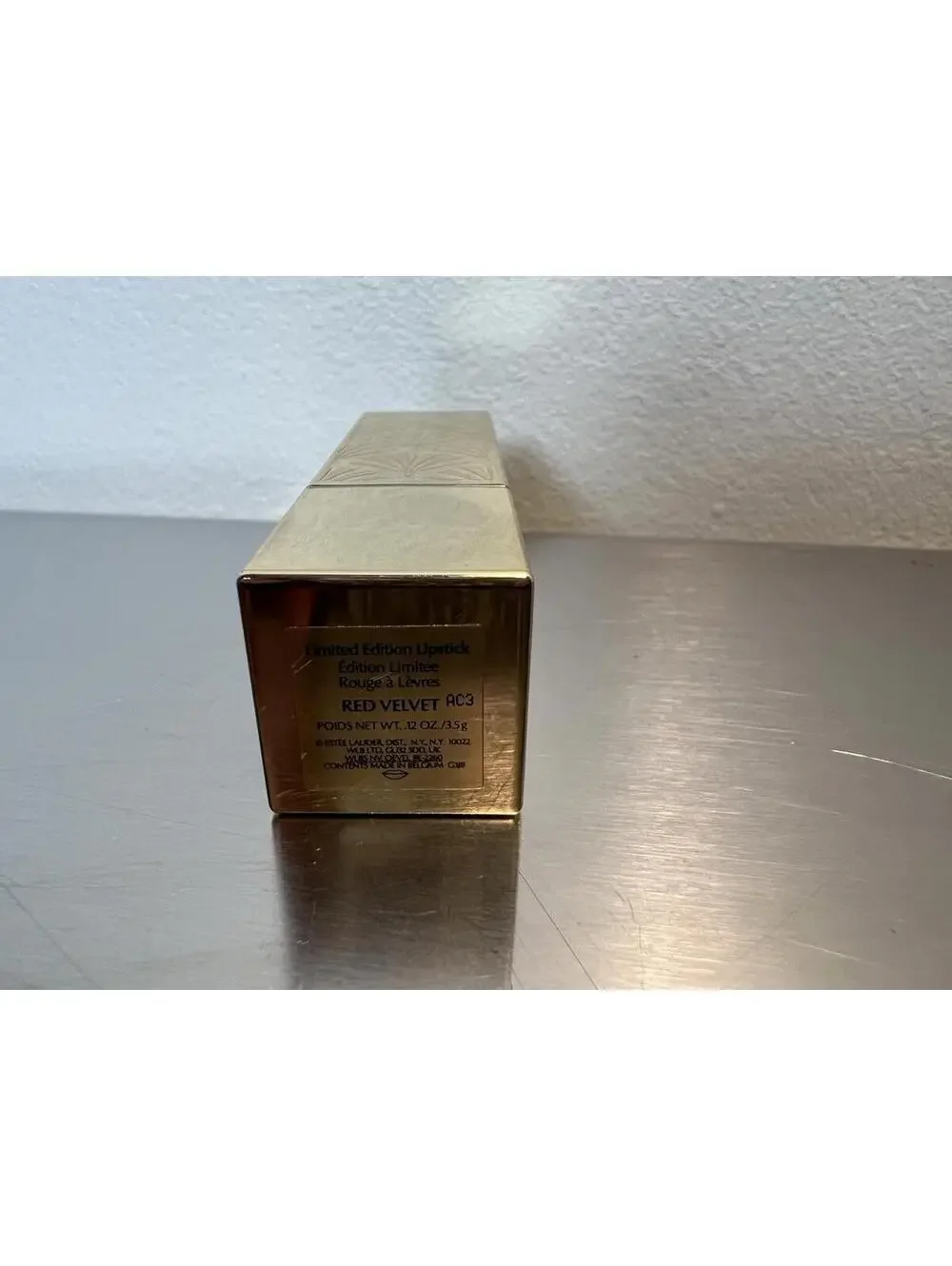 Estee Lauder Lipstick Red Velvet Pure Color Envy 0.12oz 2024 LE NEW Full Size
